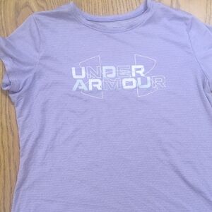 Under Armour Kids Lavender Tee
